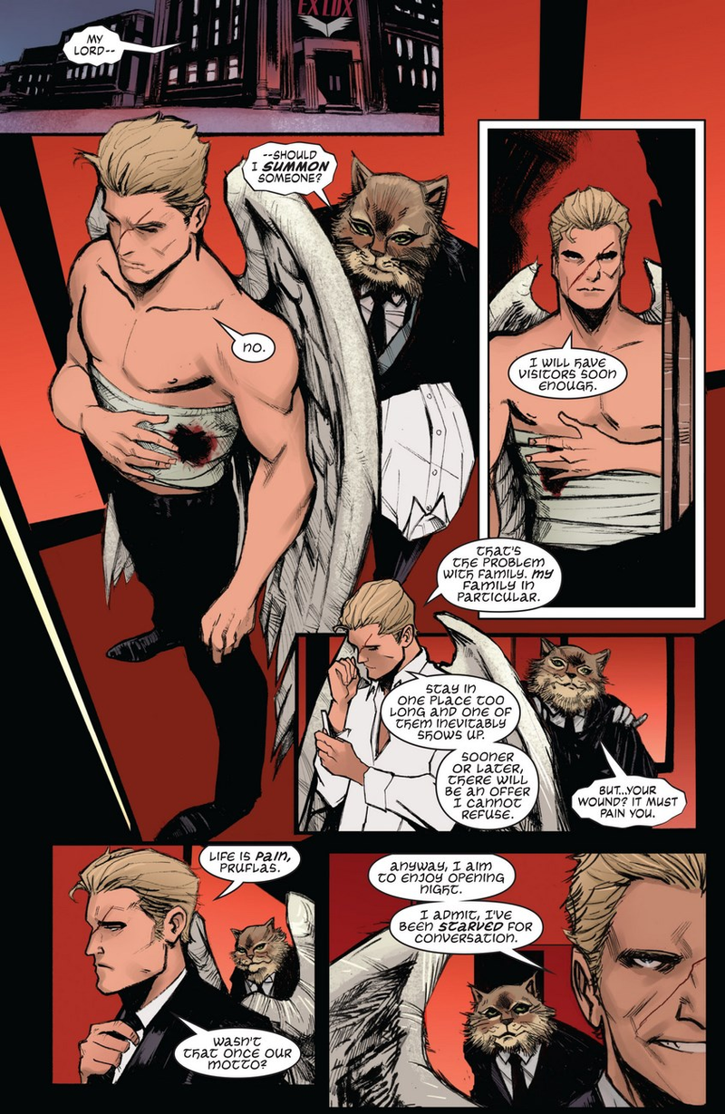 Illustration for article titled Lucifer: issues #1 & #2 — Not Your Typical Buddy Cop Story